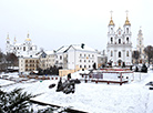 Snow-covered Vitebsk