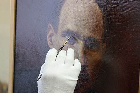 在维捷布斯克展示了雅库布·科拉斯独特的生前肖像