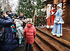 Welcome ceremony for Snow Maiden in Belovezhskaya Pushcha