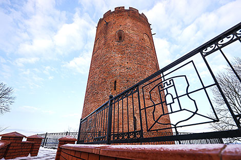 Kamenets Tower, a specimen of 13th century architecture