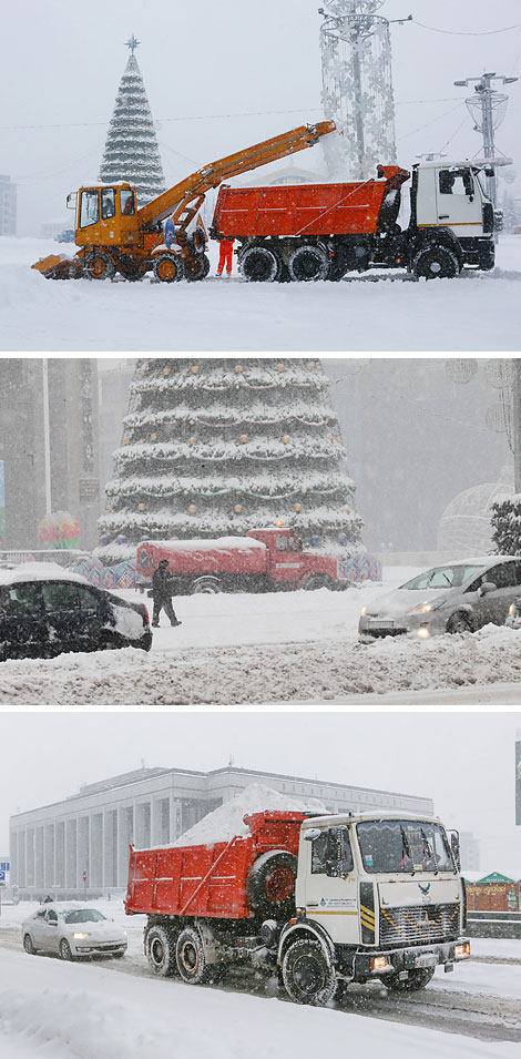 Заснежаны Мінск