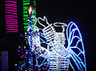 New Year lights switched on in Grodno 