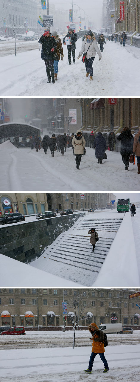 Заснежаны Мінск