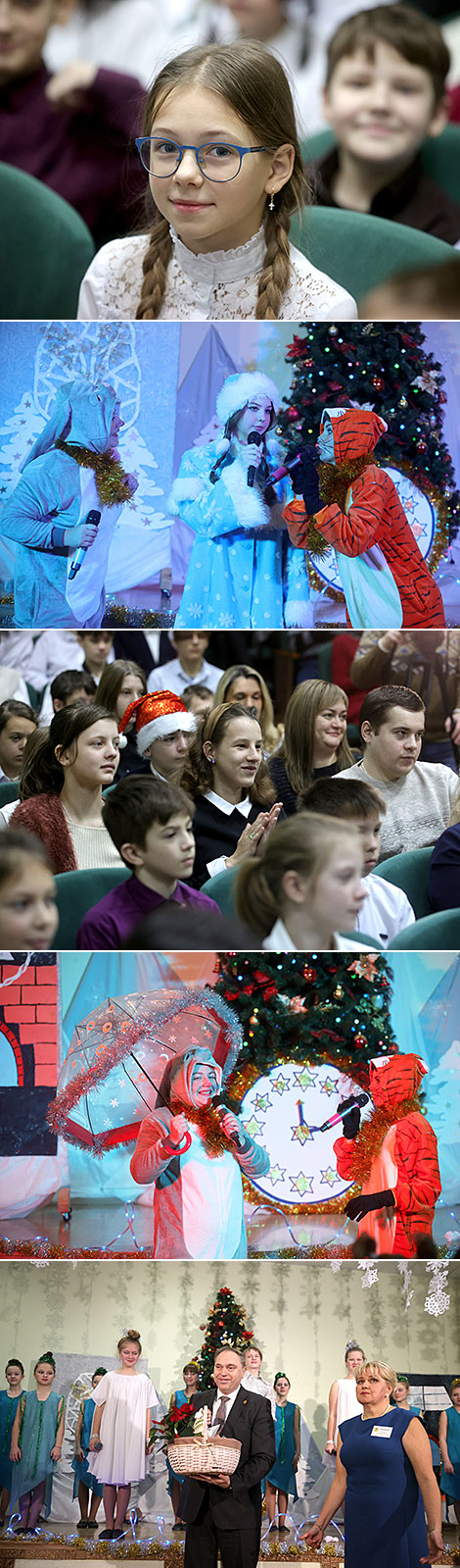 Charity event in Ozery state sanatorium-boarding school