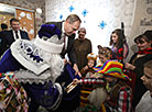 Children from Lida family-type homes receive New Year and Christmas gifts