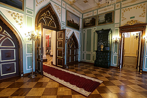 Косаўскі палацава-паркавы ансамбль адкрылі пасля рэканструкцыі