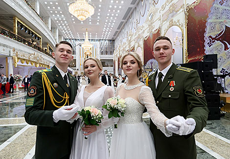 Навагодні баль для моладзі ў Палацы Незалежнасці 