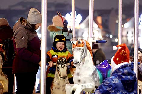 New Year celebrations in Minsk 