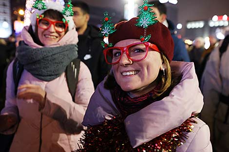 New Year celebrations in Minsk 