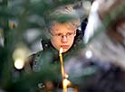 Christmas service in Holy Spirit Cathedral in Minsk 