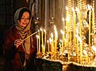 Orthodox Christian believers celebrate Christmas