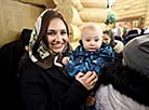 Orthodox Christian believers celebrate Christmas