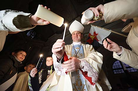 Peace Light of Bethlehem has been delivered to Minsk