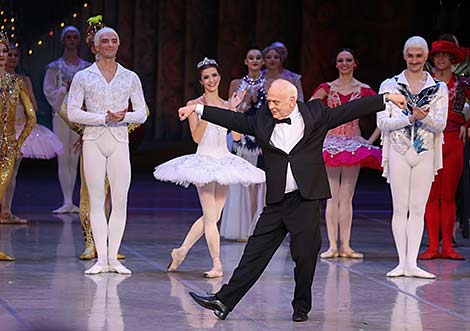 Gala in honour of Valentin Elizariev’s jubilee in the Bolshoi Theater of Belarus