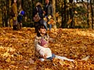 Autumn in Gorky Park in Minsk