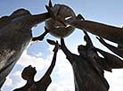 Sculptural composition dedicated to family in Orsha