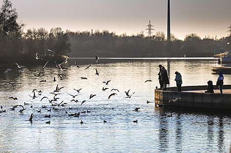 The Mukhavets River in Brest