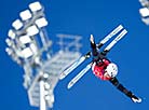 Belarusian aerials skier Anna Derugo at the Olympic Games in Beijing