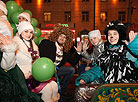 Father Frost and Snow Maiden Parade in Vitebsk