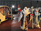 Father Frost and Snow Maiden Parade in Minsk 