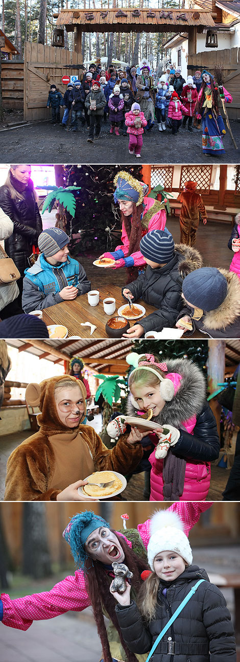 Fairytale village Babkiyozhkino near Gomel