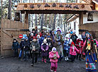 Fairytale village Babkiyozhkino near Gomel