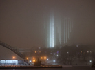 Вечерний туман в Минске