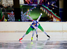 Belarus' open sprint speed skating championship in Minsk 