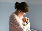 The first newborn baby of 2023 in Mogilev Oblast 