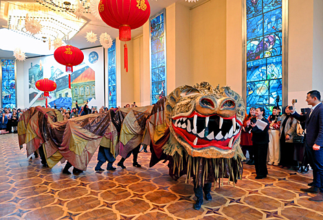 Chinese New Year celebration in Vitebsk