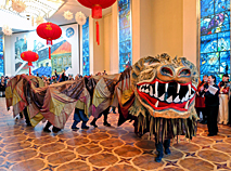 Chinese New Year celebration in Vitebsk