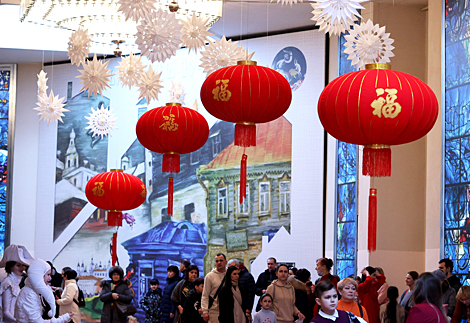 Празднование китайского Нового года в Витебске
