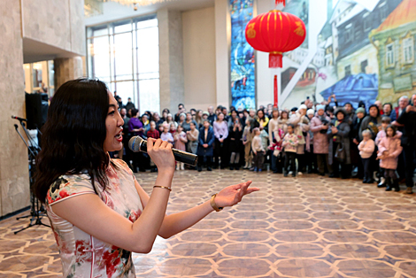 Chinese New Year celebration in Vitebsk