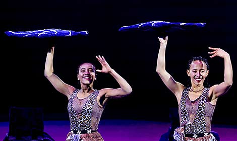 Rhythms of Africa program in the Belarusian State Circus