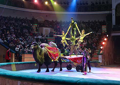 African Rhythms, a new show in Belarusian circus