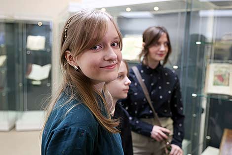 Нашчадкі Фёдара Дастаеўскага наведалі Нацыянальную бібліятэку 