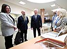 Fyodor Dostoyevsky's descendants visit National Library of Belarus