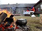 Candlemas rite in Lelchitsy District, Gomel Oblast 