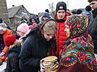 Candlemas rite in Lelchitsy District, Gomel Oblast 