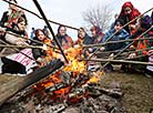 Candlemas rite in Lelchitsy District, Gomel Oblast 