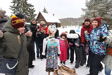 Масленичные гуляния в Витебском районе 