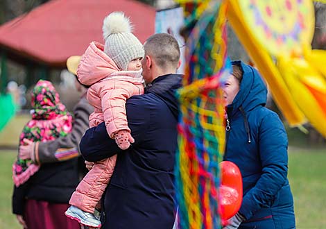 Масленичные гуляния в брестском Парке культуры и отдыха