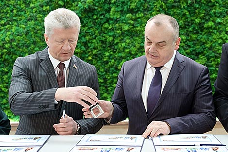 Гашэнне дзяржаўнага знака паштовай аплаты 