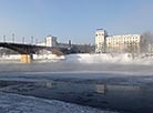 Frosty day in Vitebsk