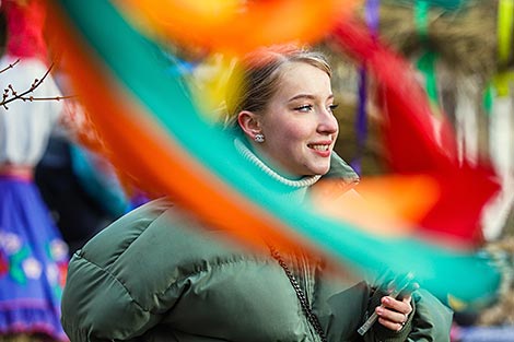 Масленичные гуляния в брестском Парке культуры и отдыха