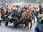 Chyrachka spring calling rite in the village of Tonezh