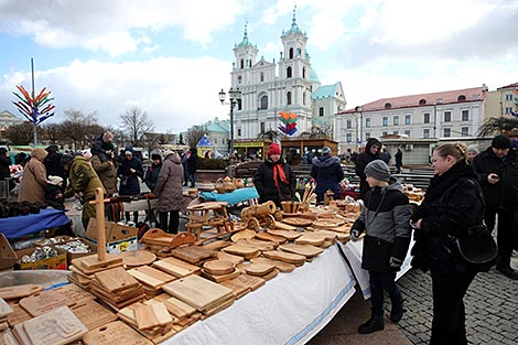 Kazyuki craft fair in Grodno