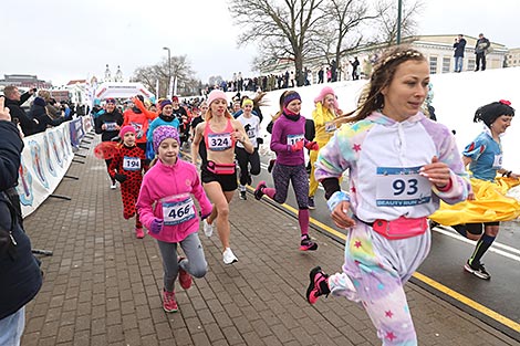 Жаночы забег Beauty Run 2023 у Мінску 