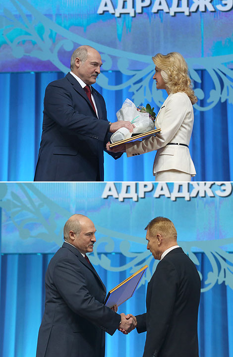 Anatoly Sharkov and Yelena Khoroshevich, the authors of the book To Live and To Remember 