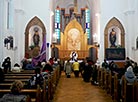Вербная нядзеля ў касцёле Найсвяцейшай Тройцы